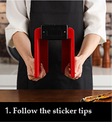 Foldable toast bread slicer-a11